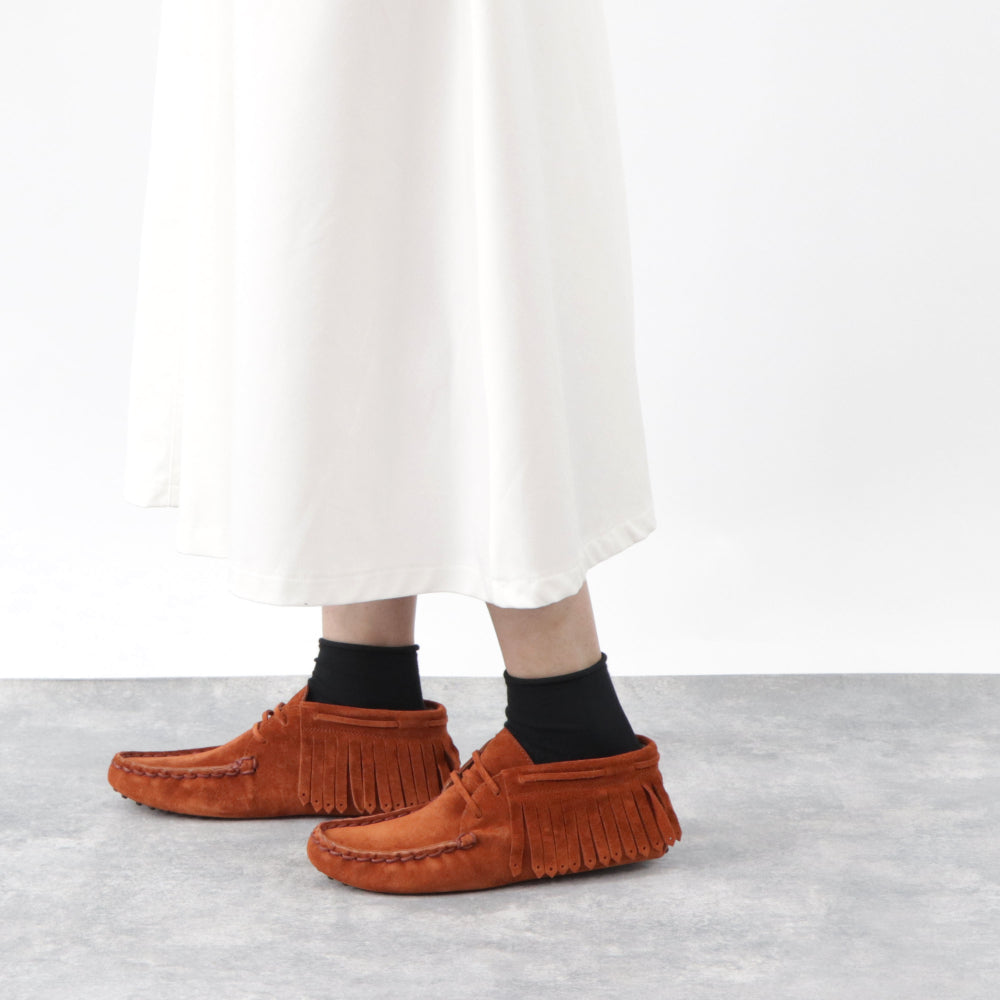 TOD’S ショートブーツ モカシン ブラウン ゴンミーニ スエード