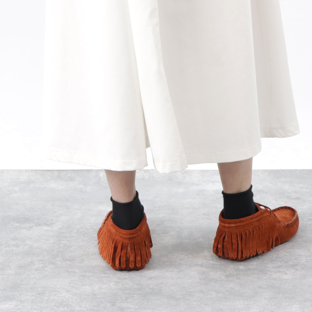 TOD’S ショートブーツ モカシン ブラウン ゴンミーニ スエード