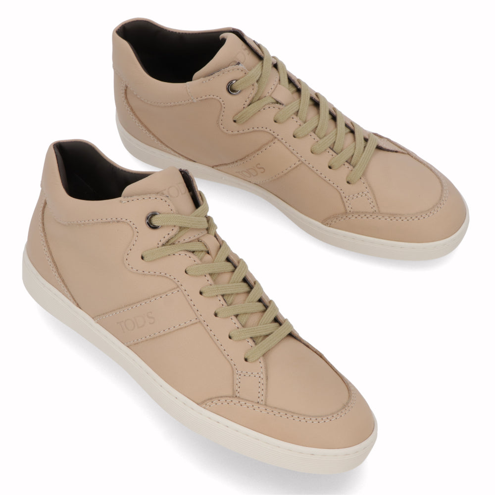 トッズ TOD’S スニーカー ベージュ レザー