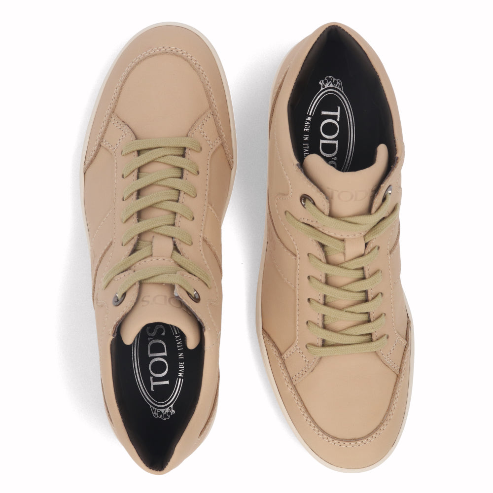 トッズ TOD’S スニーカー ベージュ レザー