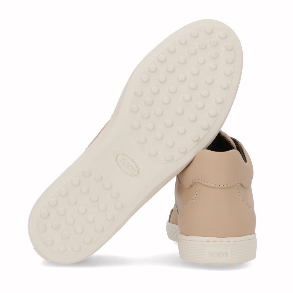 トッズ TOD’S スニーカー ベージュ レザー