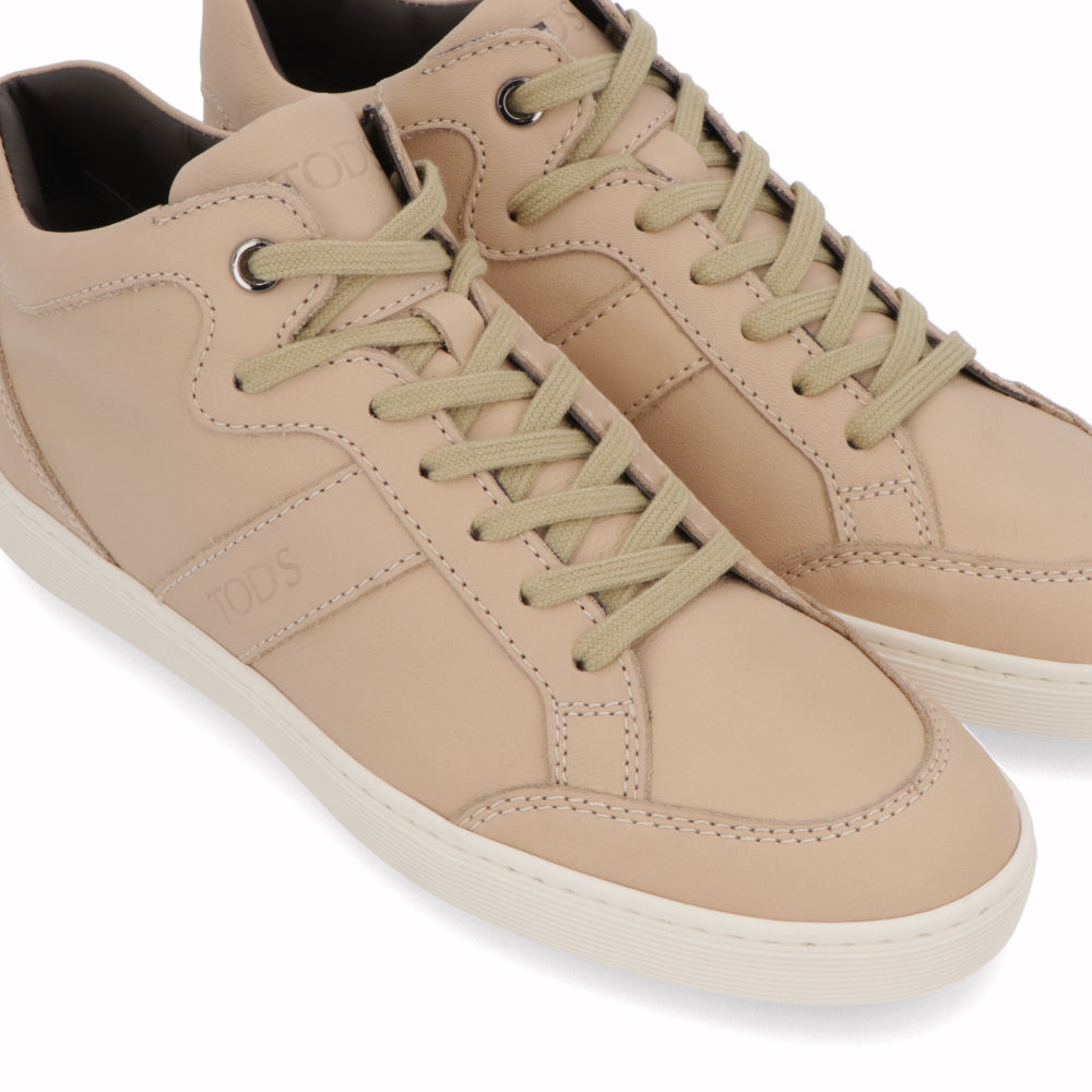 トッズ TOD’S スニーカー ベージュ レザー