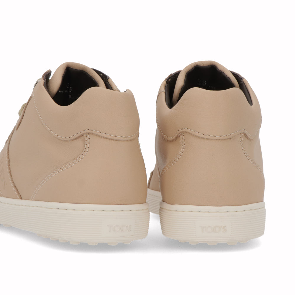 トッズ TOD’S スニーカー ベージュ レザー