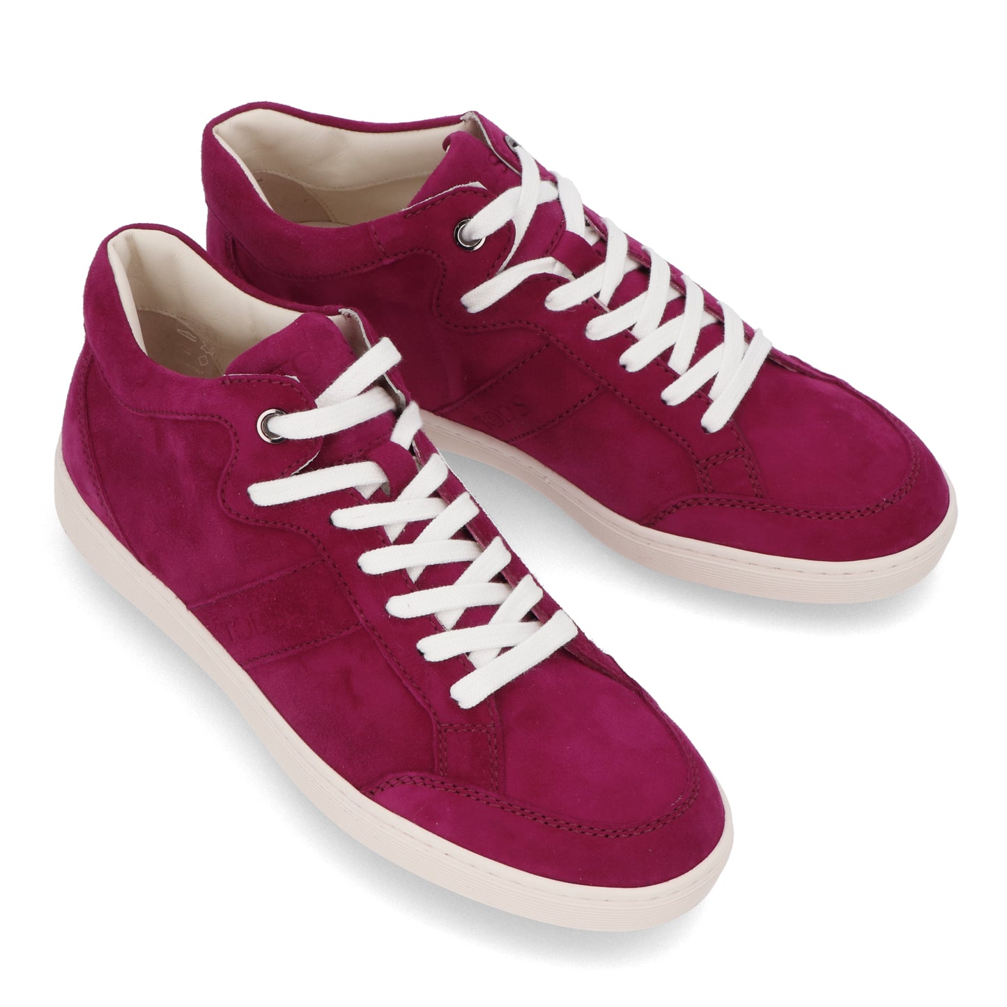 トッズ TOD’S スニーカー レッド スエード レースアップ