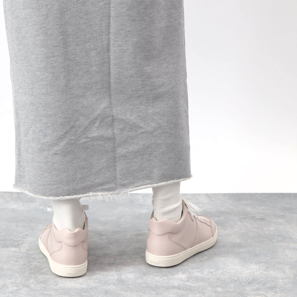 トッズ TOD’S スニーカー ピンクベージュ レザー
