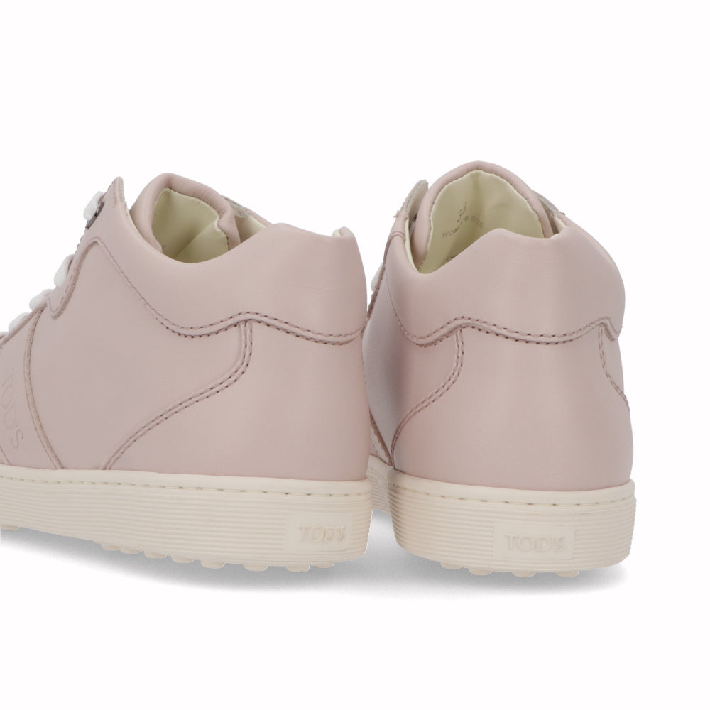 トッズ TOD’S スニーカー ピンクベージュ レザー