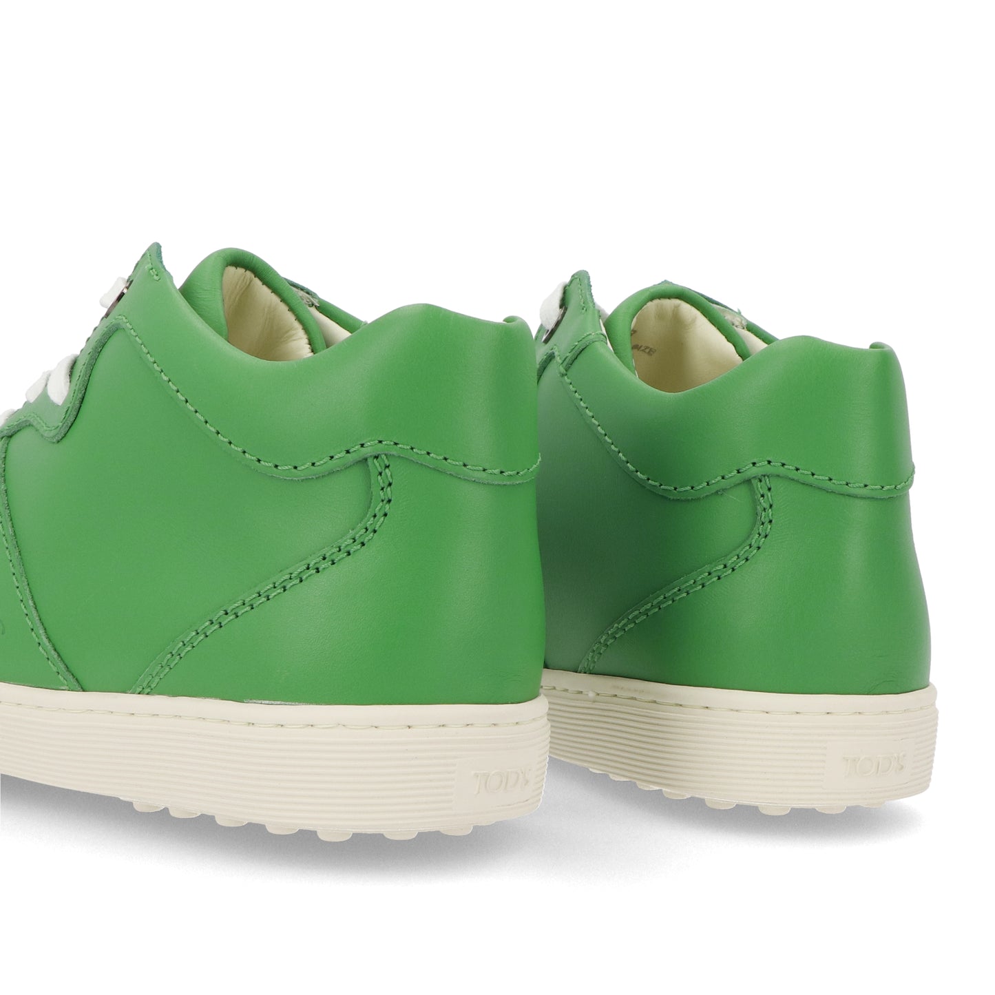 トッズ TOD’S スニーカー グリーン レザー レースアップ