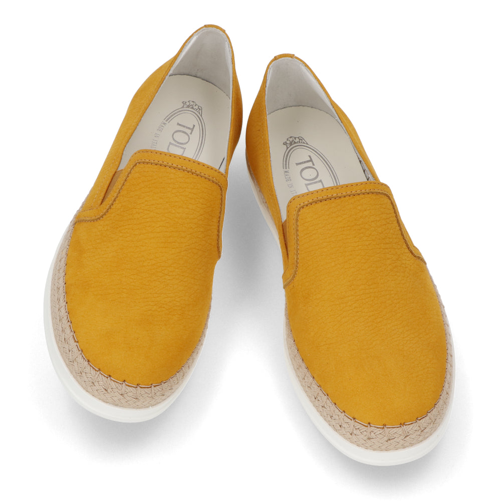トッズ TOD’S スリッポン イエロー ユニセックス
