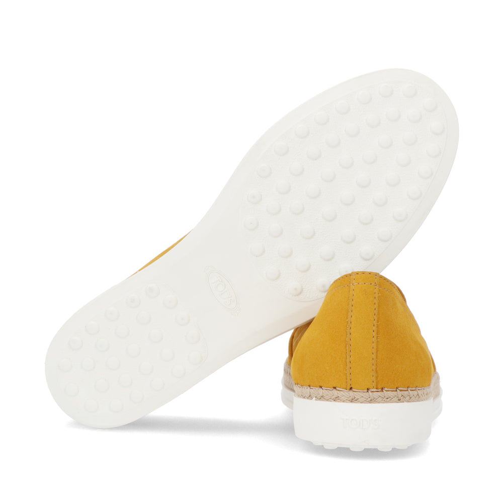 トッズ TOD’S スリッポン イエロー ユニセックス