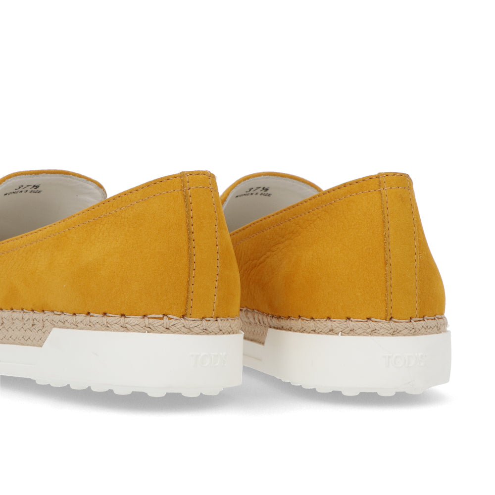 トッズ TOD’S スリッポン イエロー ユニセックス