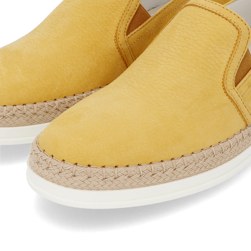 トッズ TOD’S スリッポン イエロー レザー ユニセックス