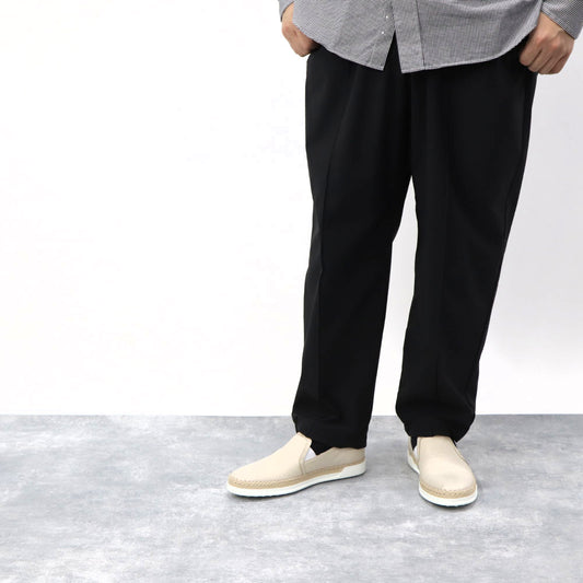 トッズ TOD’S スリッポン ベージュ レザー ユニセックス