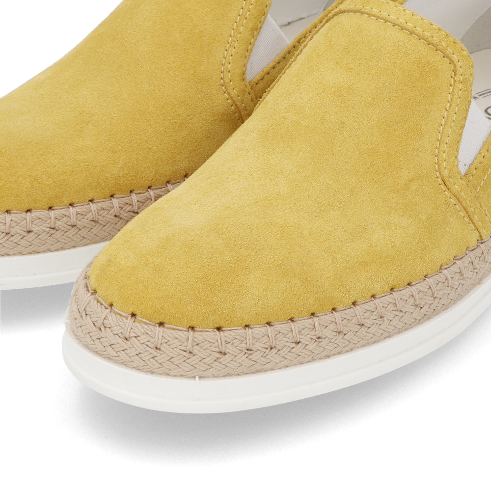 トッズ TOD’S スリッポン イエロー スエード ユニセックス