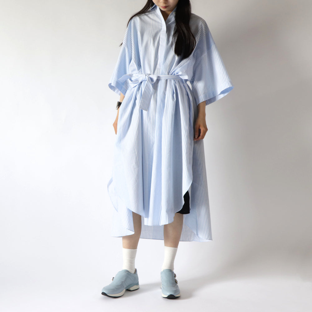 TOD’S スニーカー スリッポン ライトブルー レザー