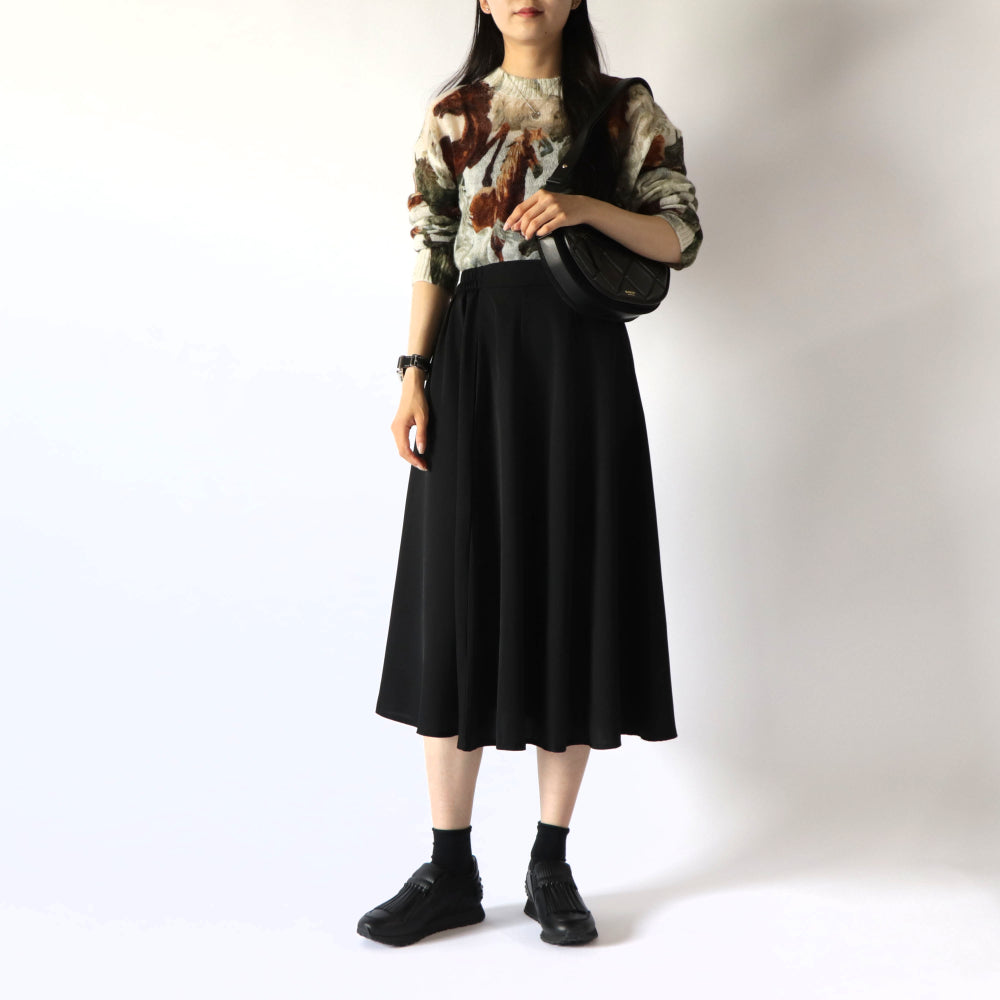 TOD’S スニーカー スリッポン ブラック フリンジ ローカット