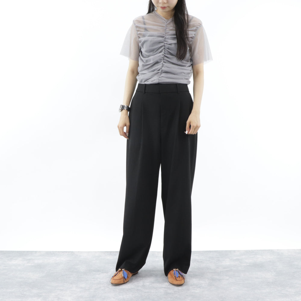 トッズ シューズ レザーシューズ レディース ブラウン スエード モカシン 羽 タッセル XXW79A0AR90D8W 9998