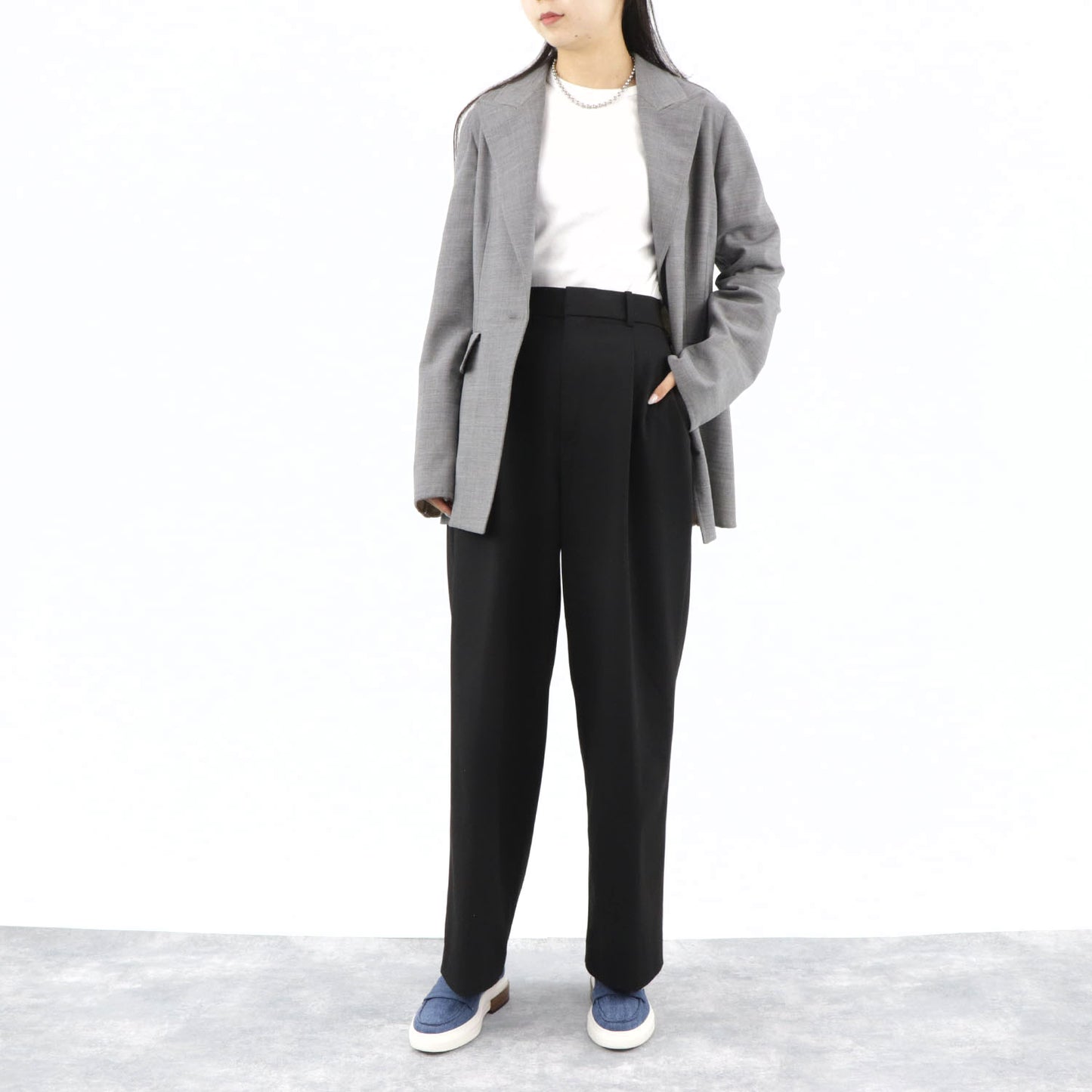 トッズ XXW92B0Y41YJD1 ブルー ローファ デニム