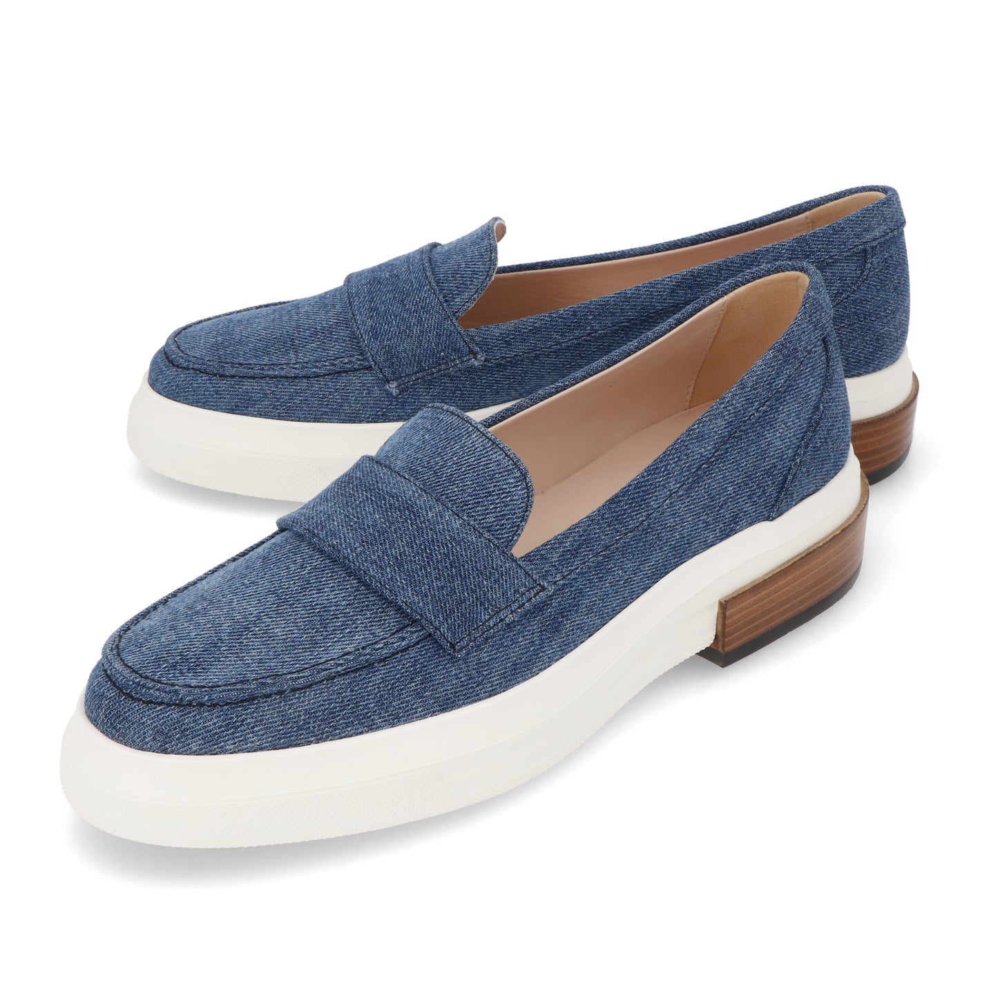 トッズ XXW92B0Y41YJD1 ブルー ローファ デニム