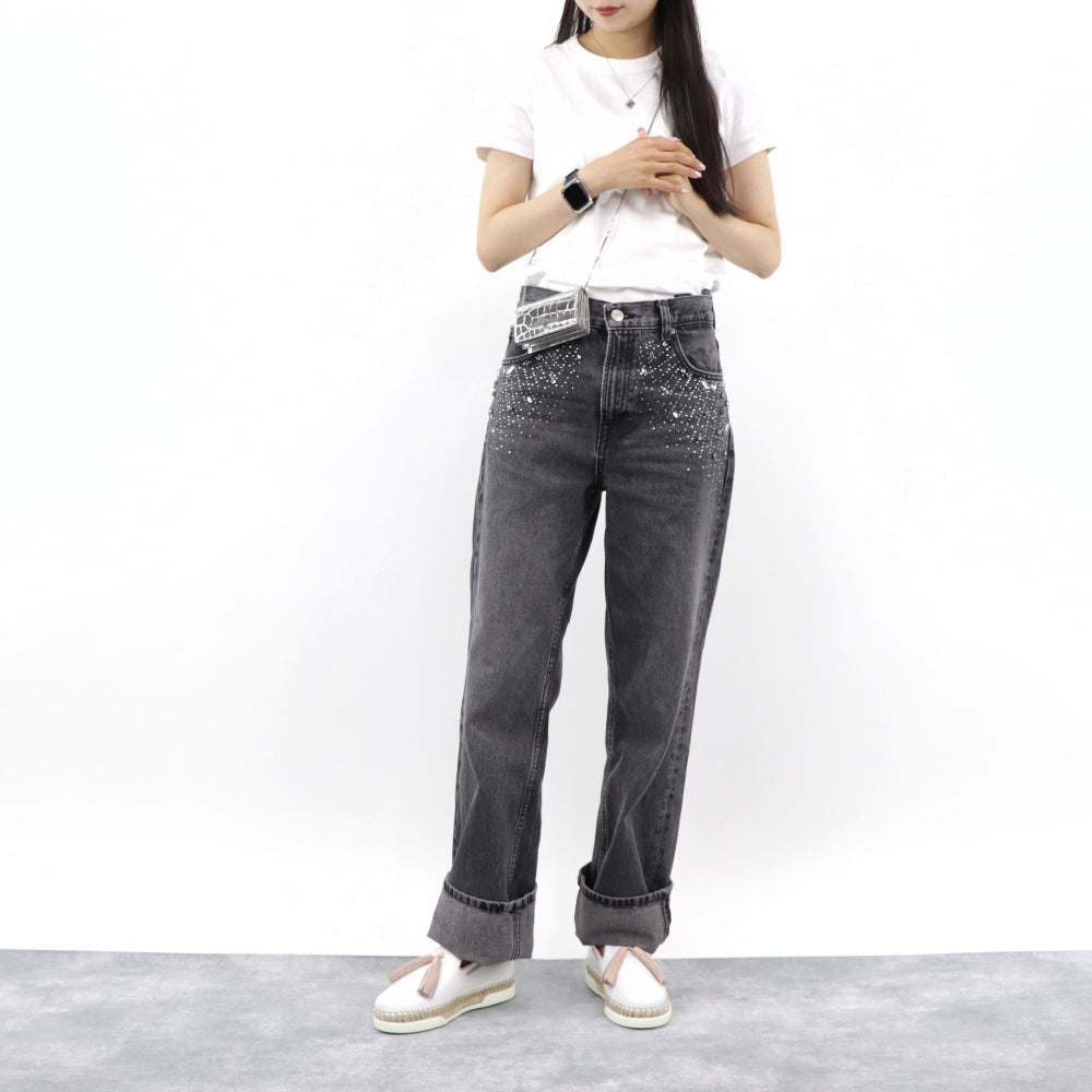 TOD’S スリッポン エスパドリーユ ホワイト レザー