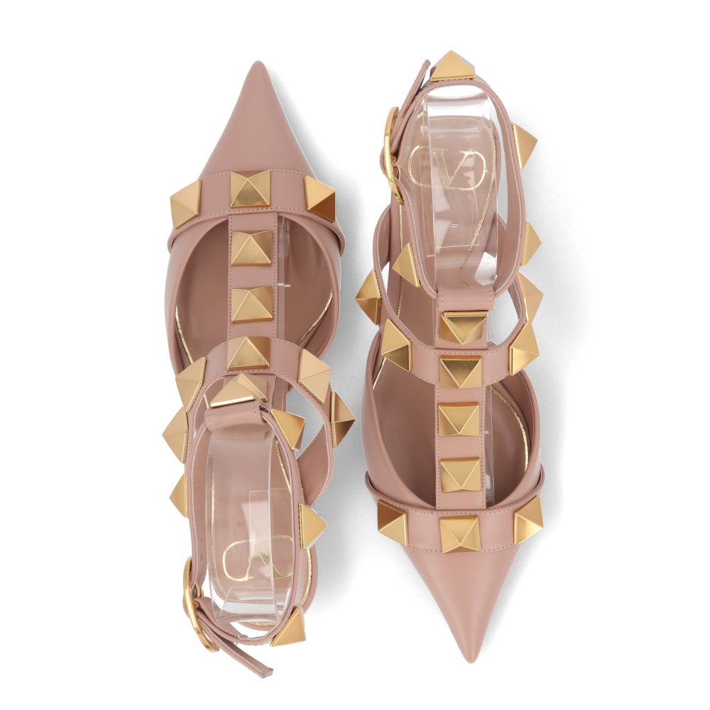 ヴァレンティノ VALENTINO シューズ サンダル ヒールあり 1W2S0CB3 ZWM GF9 レディース ピンクベージュ ロックスタッズ