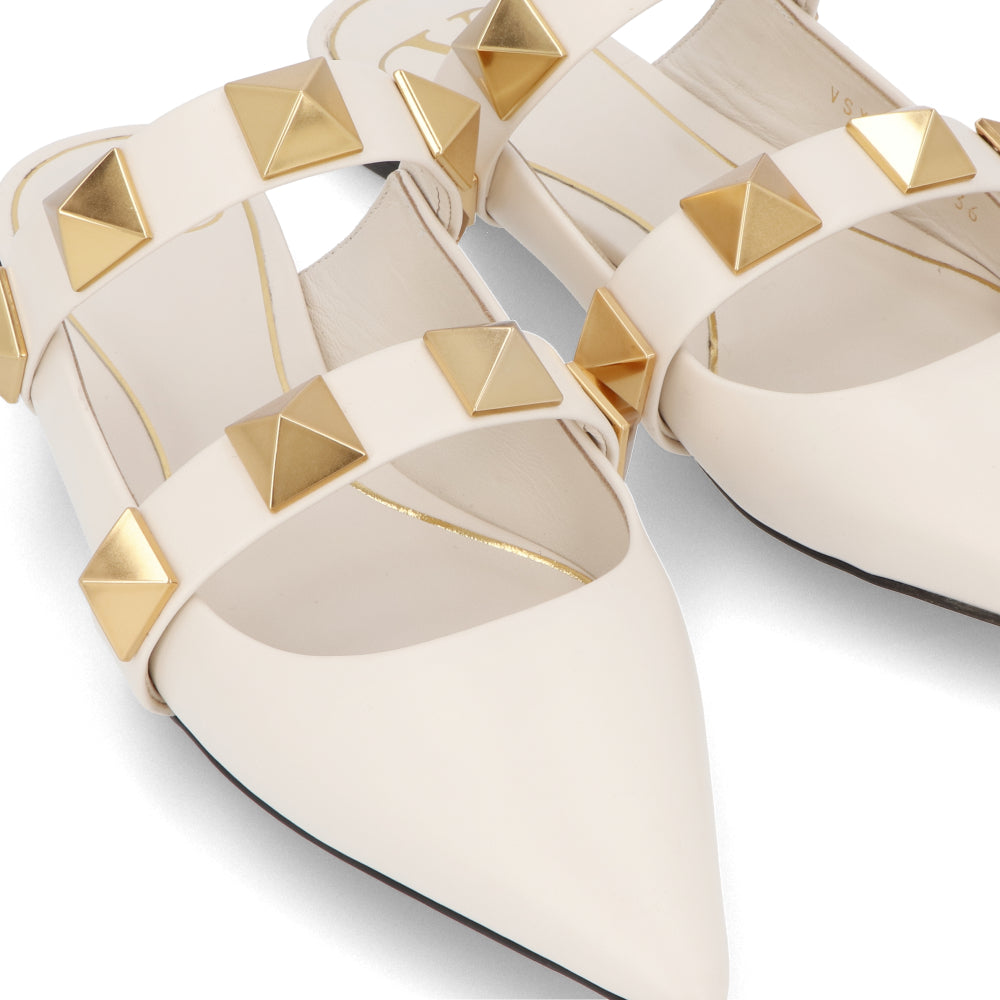 ヴァレンティノ フラットシューズ ローマンスタッズ