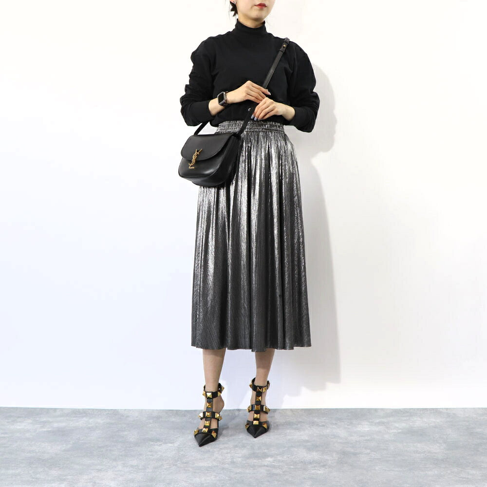 VALENTINO パンプス ローマンスタッズ ストラップ レザー