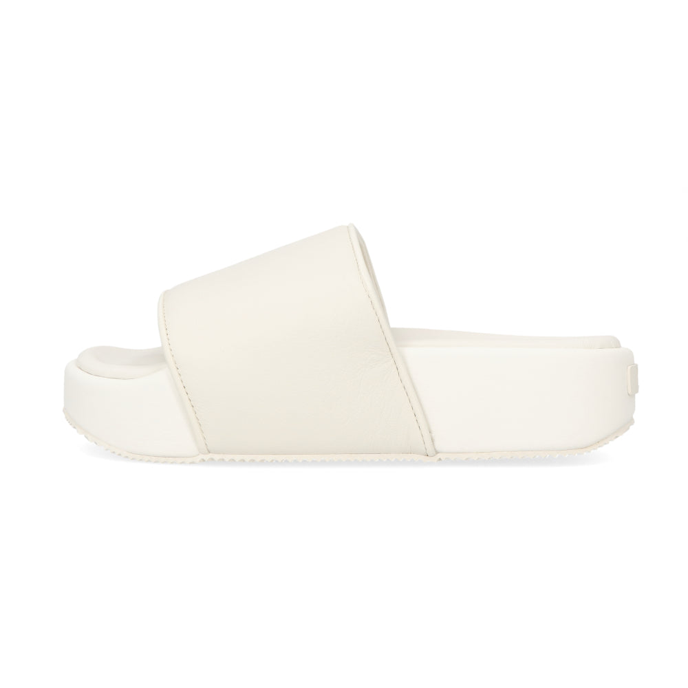 ADIDAS アディダス Y-3 ワイスリー ヨウジヤマモト FZ6402/SLIDES サンダル WHITE オフホワイト 厚底 ビーチサンダル