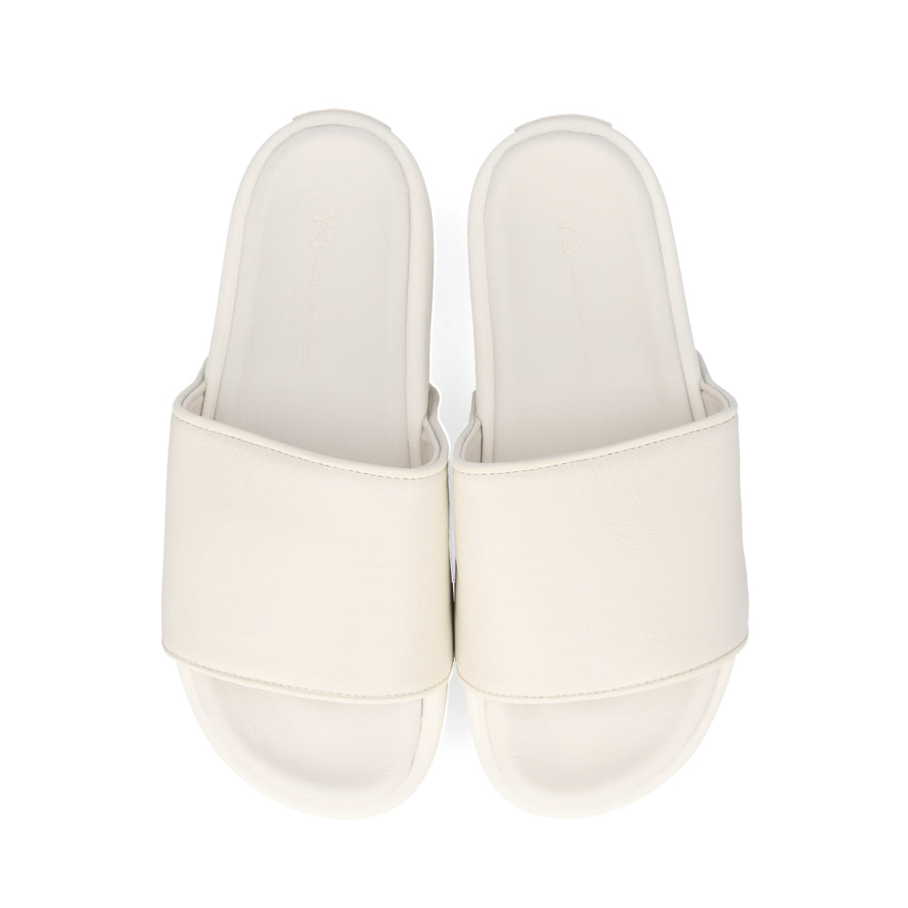 ADIDAS アディダス Y-3 ワイスリー ヨウジヤマモト FZ6402/SLIDES サンダル WHITE オフホワイト 厚底 ビーチサンダル