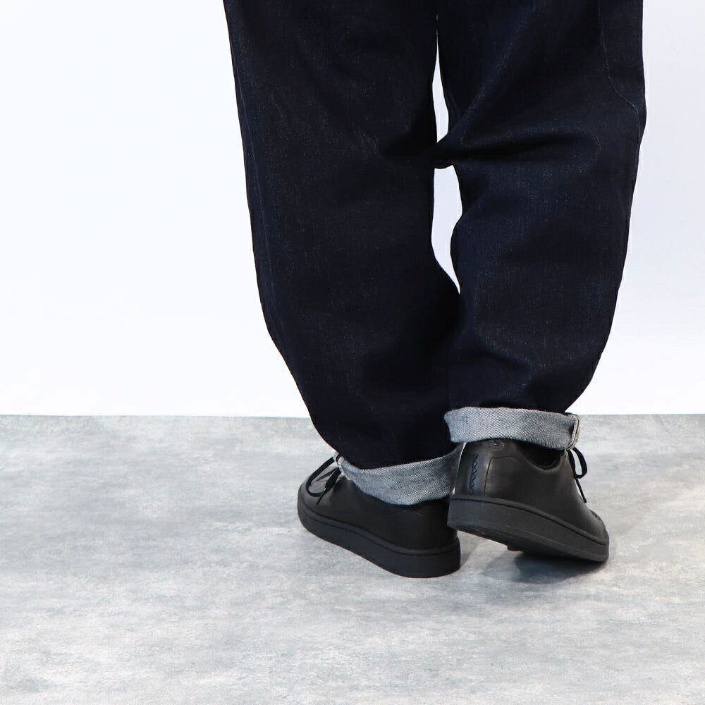 ワイスリー Y-3 シューズ スニーカー メンズ ヨウジコート ブラック レザー ロゴ ツートンカラー ステッチ アディダス ローカット EF2557