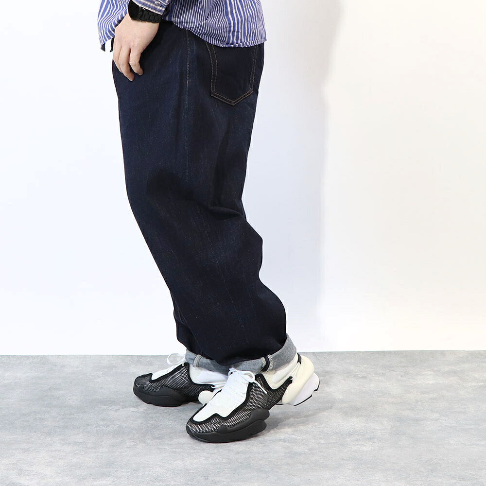 ワイスリー Y-3 シューズ スニーカー メンズ ren ホワイト×ブラック メッシュ 厚底 ロゴ メッシュ ツートンカラー アディダス ローカット EF2560