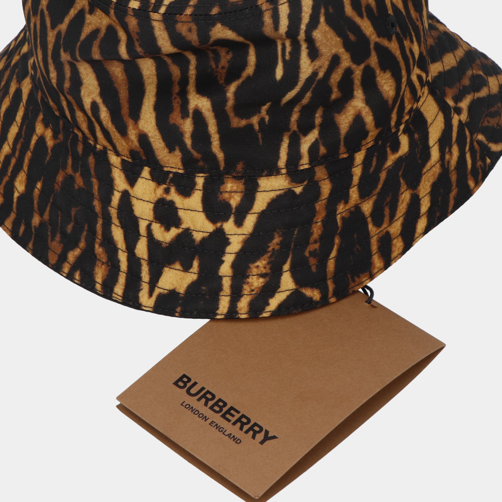 バーバリー 8023869 LEOPA バケットハット レオパード柄