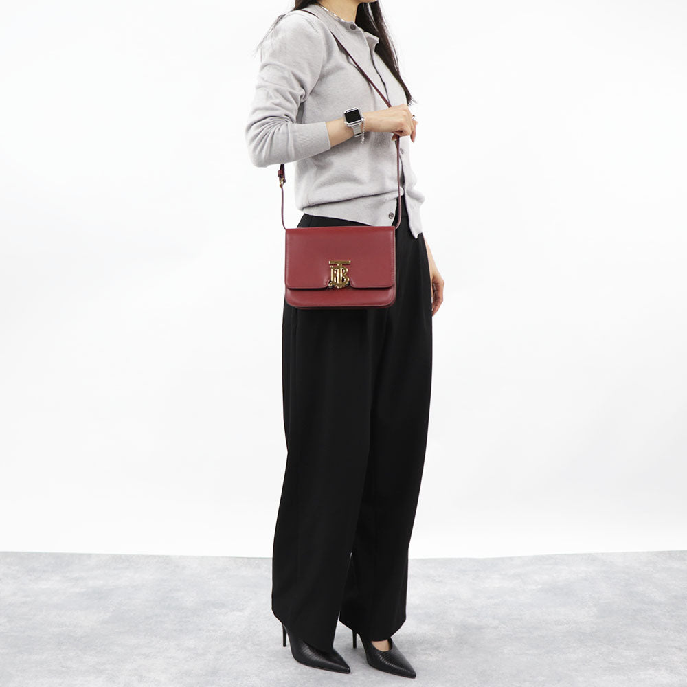 バーバリー ショルダーバッグ 8010332 A3358 レッド