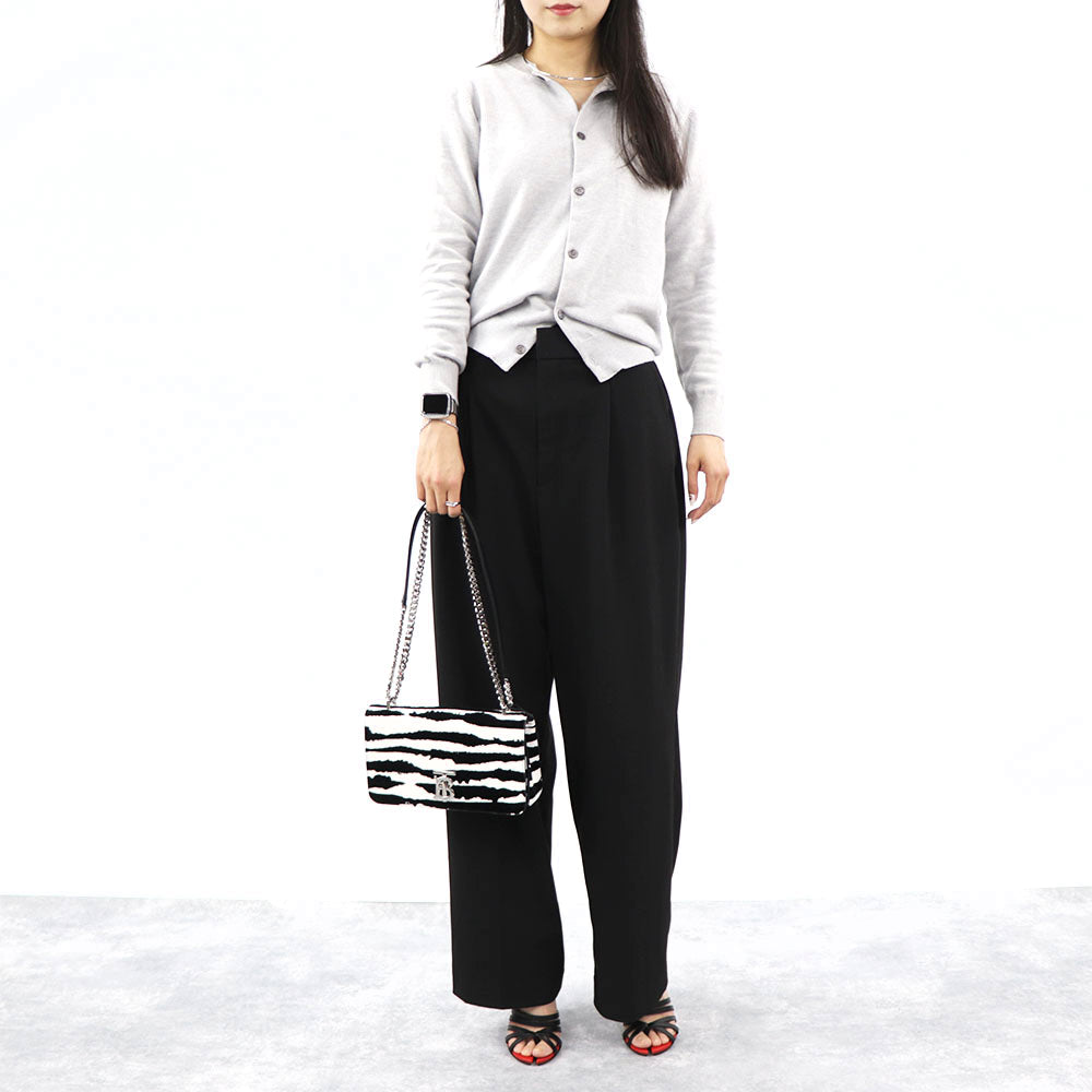 バーバリー ショルダーバッグ 8028181 A6601 ゼブラ柄