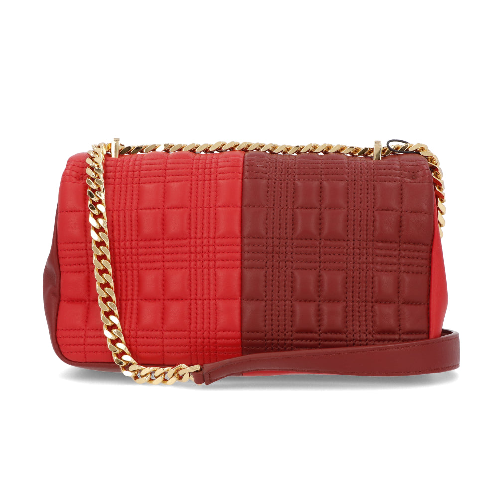 バーバリーショルダーバッグ 8024217 A4587 ダークレッド