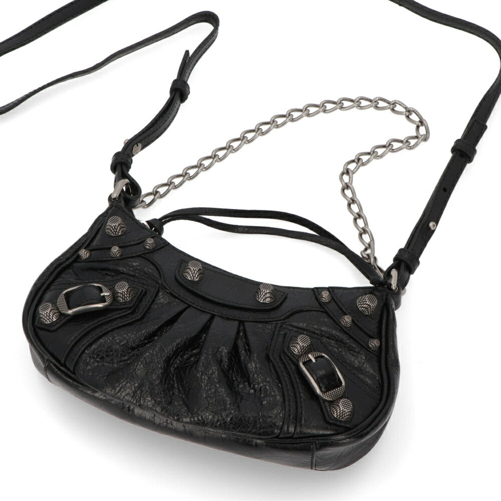 BALENCIAGA ショルダーバッグ LE CAGOLE MINI ブラック