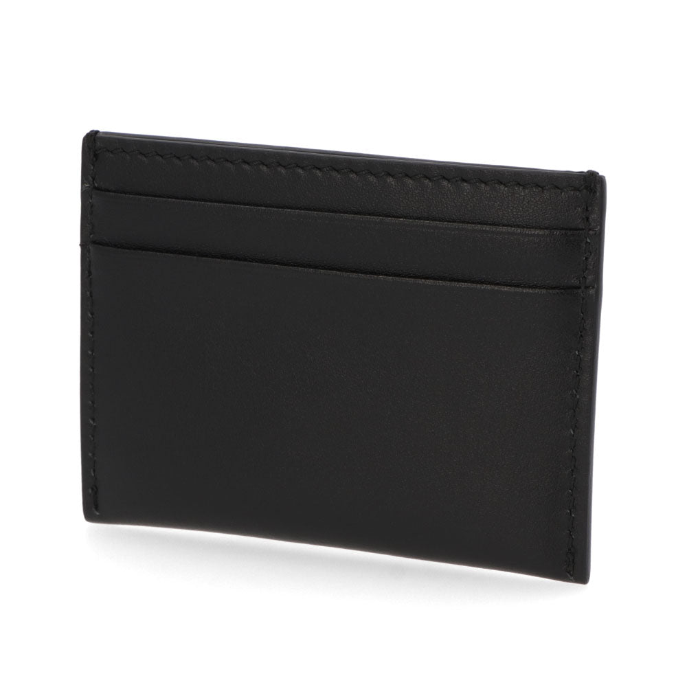 バリー BALLY 雑貨 カードケース レディース ブラック レザー ロゴ ゴールド金具 シンプル パスケース 定期入れ EMBLEM CCH/U901O