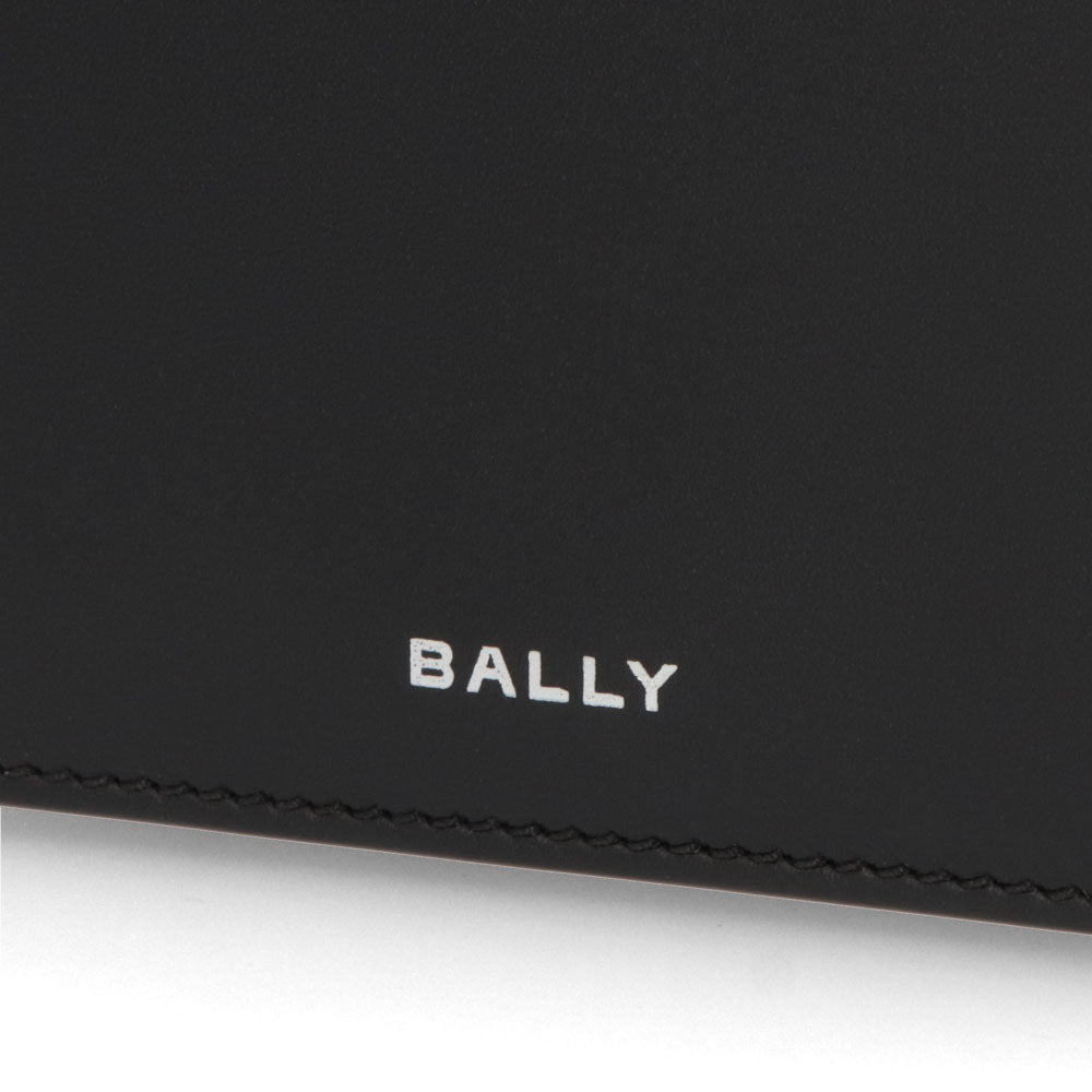 BALLY カードケース ブラック レザー ロゴ シンプル