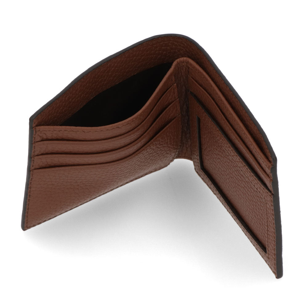 BALLY 二つ折り財布 ストライプデザイン レザー