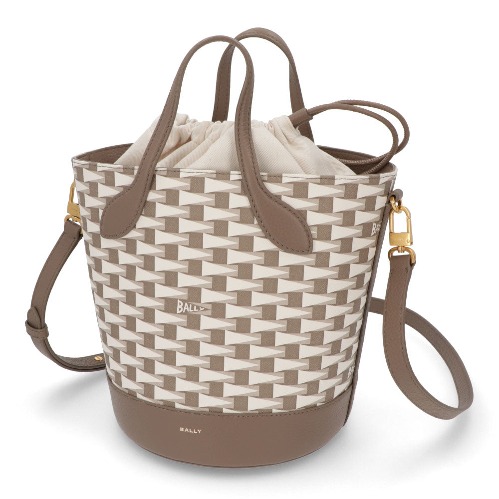 BALLY ショルダーバッグ  8 HOURS ブラウン バケットバッグ