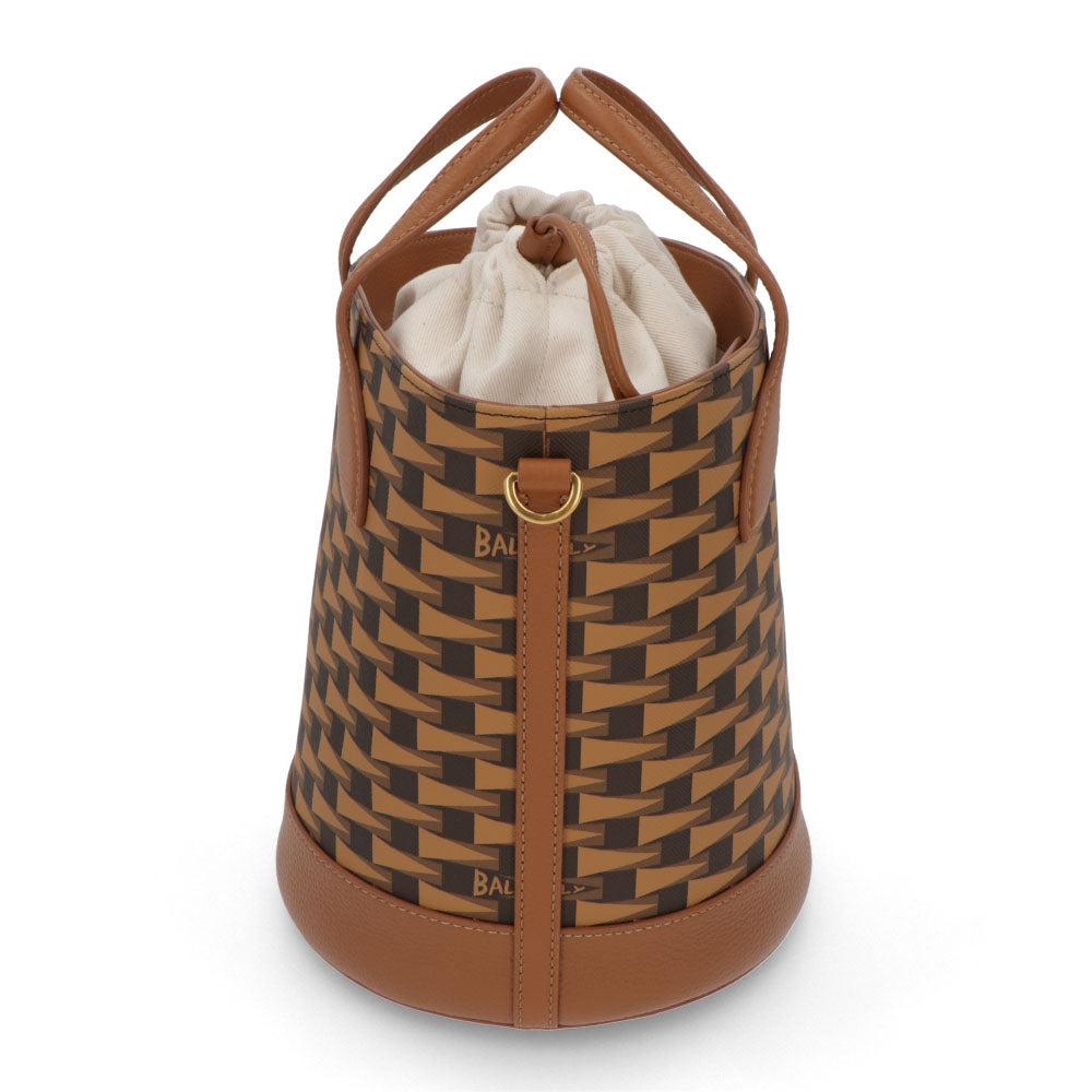 BALLY ショルダーバッグ  8 HOURS ブラウン バケットバッグ