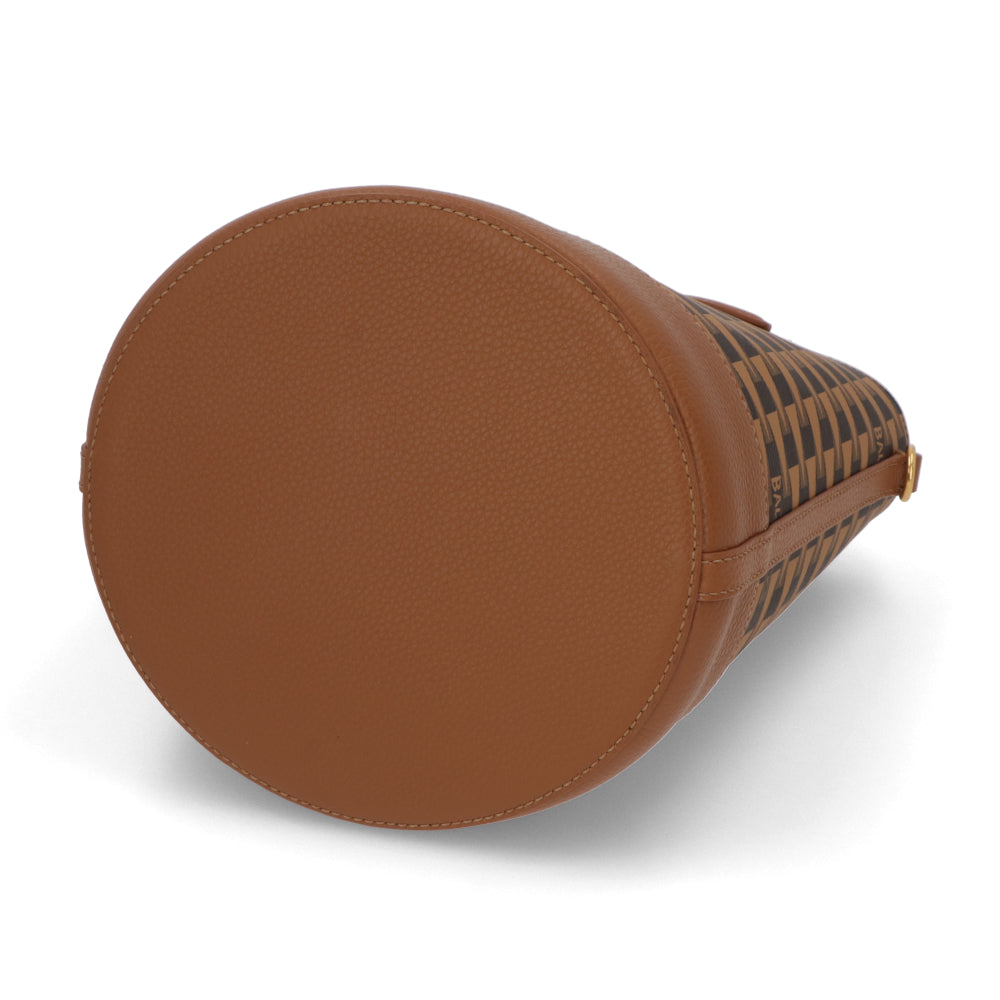 BALLY ショルダーバッグ  8 HOURS ブラウン バケットバッグ