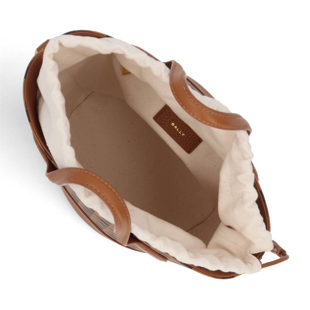 BALLY ショルダーバッグ  8 HOURS ブラウン バケットバッグ