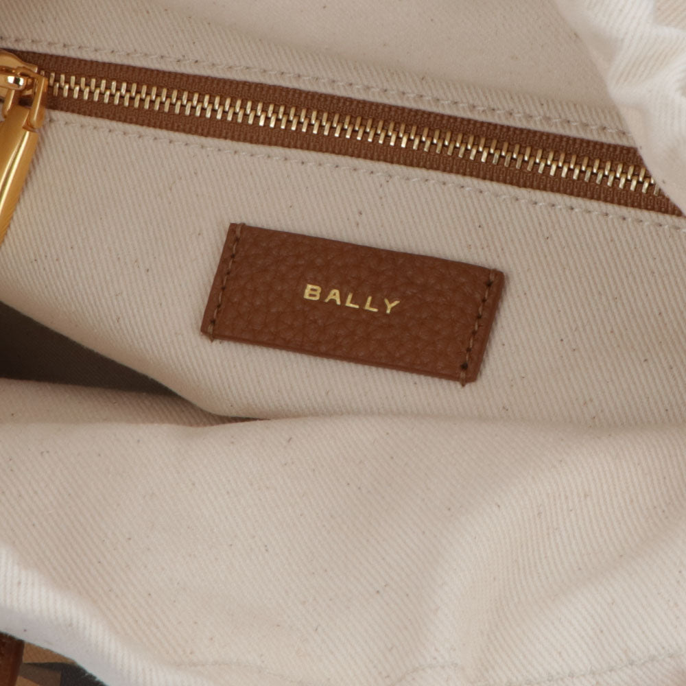 BALLY ショルダーバッグ  8 HOURS ブラウン バケットバッグ