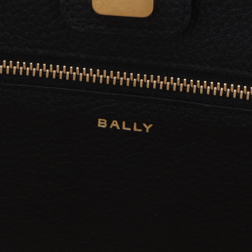 BALLY トートバッグ BAR KEEP ON EW ホワイト×ブラック