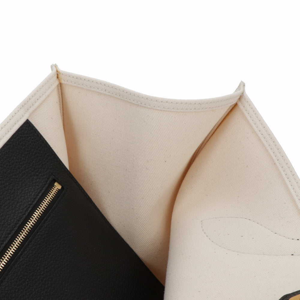 BALLY トートバッグ BAR KEEP ON EW ホワイト×ブラック