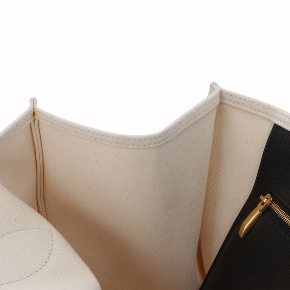 BALLY トートバッグ BAR KEEP ON EW ホワイト×ブラック