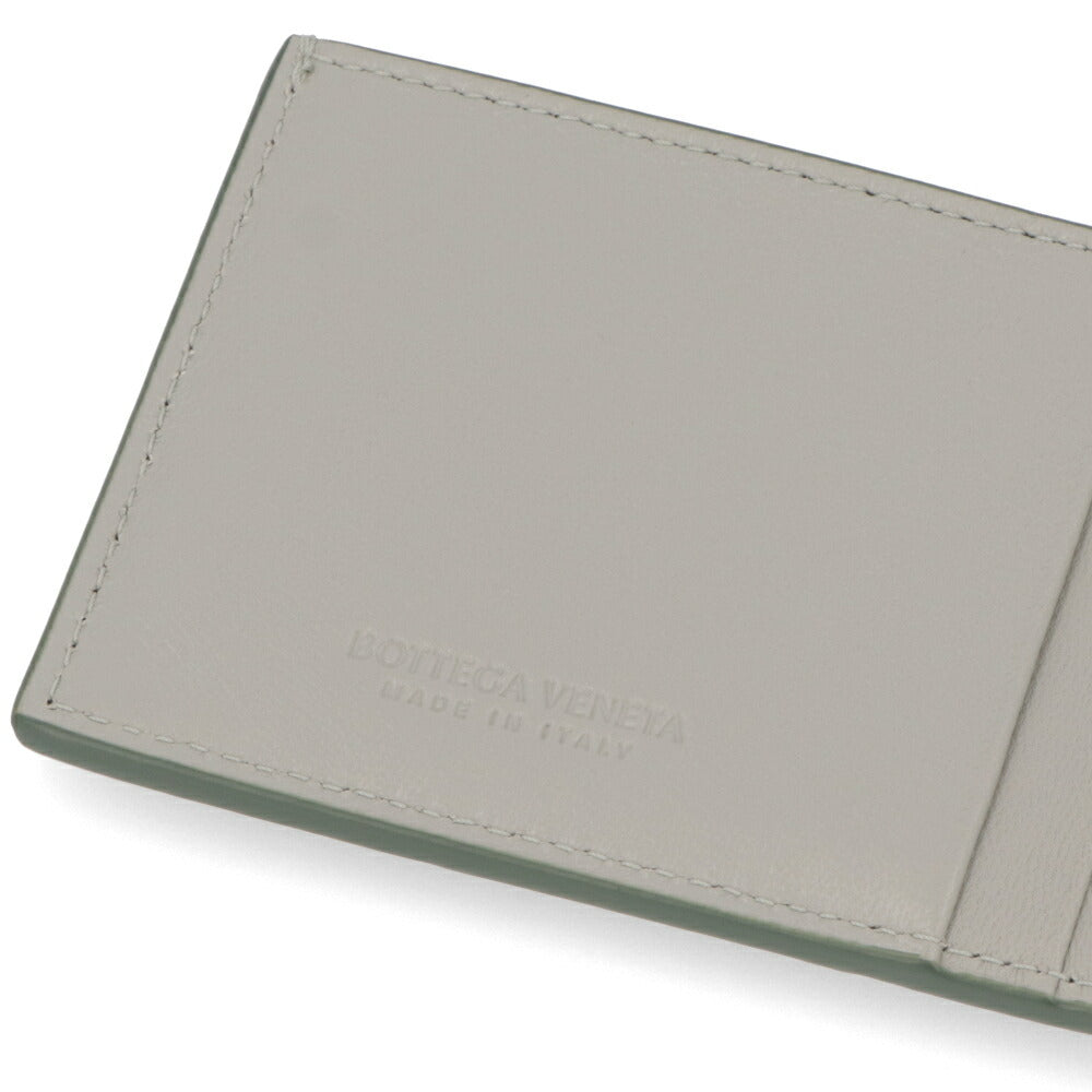 ボッテガ ヴェネタ BOTTEGA VENETA 雑貨 カードケース ユニセックス CASSETTE カセット グレー ラムスキン メンズ レディース マキシイントレチャート 定期入れ パスケース ロゴ シンプル 742693 V2PN1
