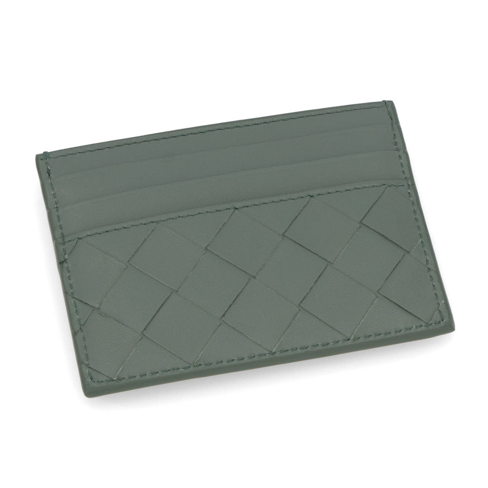 ボッテガ ヴェネタ BOTTEGA VENETA 雑貨 カードケース ユニセックス グリーン ライトグリーン ピンク ブラック ラムスキン イントレチャート 定期入れ パスケース ロゴ シンプル メンズ レディース 742325 VCPP3