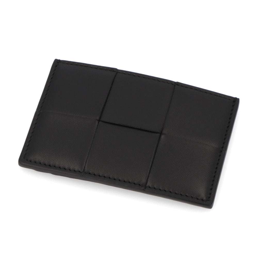 ボッテガ ヴェネタ BOTTEGA VENETA 雑貨 カードケース ユニセックス CASSETTE カセット ブラウン ブルー ピンク ブラック ラムスキン メンズ レディース マキシイントレチャート 定期入れ パスケース ロゴ シンプル 742693 VCQC4