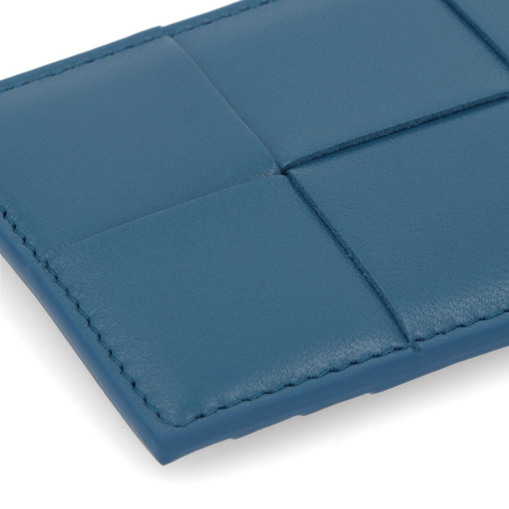 ボッテガ ヴェネタ BOTTEGA VENETA 雑貨 カードケース ユニセックス CASSETTE カセット ブラウン ブルー ピンク ブラック ラムスキン メンズ レディース マキシイントレチャート 定期入れ パスケース ロゴ シンプル 742693 VCQC4